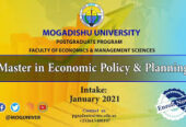 Master in Economic Policy and Planning